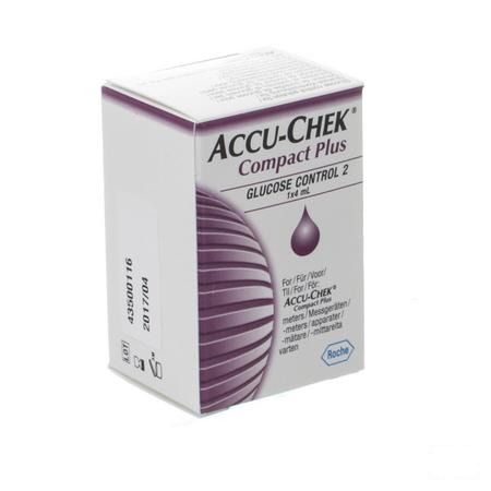 Accu Chek Compact Autocontrol Solution 1X4 ml  -  Roche Diagnostics