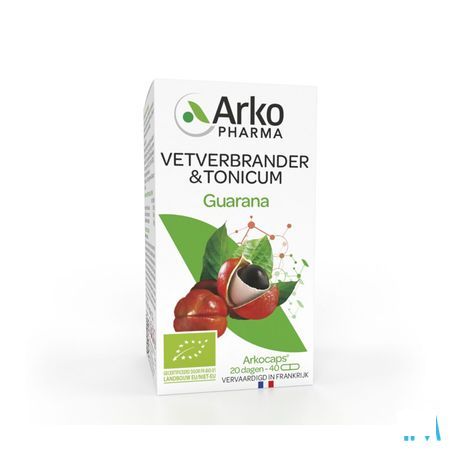 Arkogelules Guarana Bio Capsule 40  -  Arkopharma