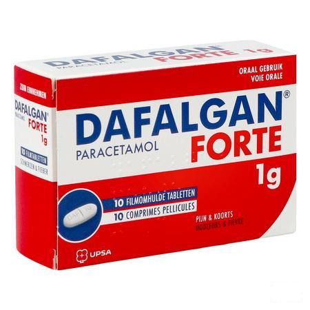 Dafalgan Forte Filmomhulde Tabletten 10 X 1000 mg