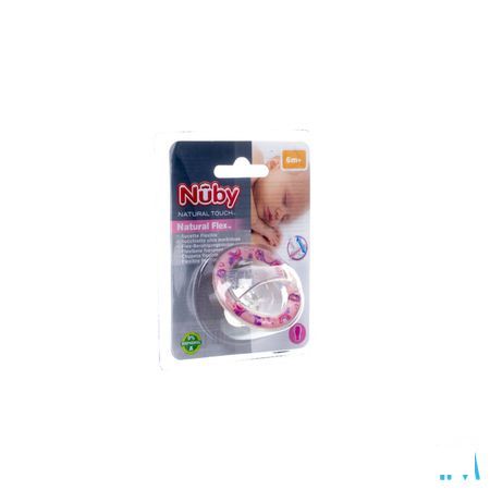 Nuby Nt Nat. Fopsp Flex Silicoon Kers +6M 1 67554