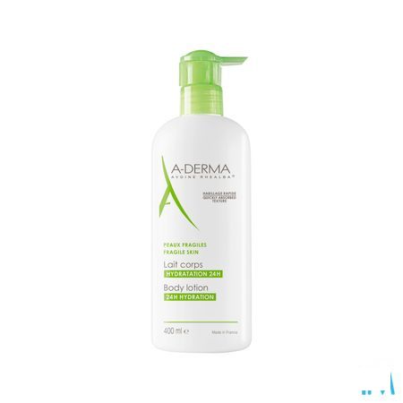 Aderma Avoine Lait Corps Hydra 400 ml  -  Aderma