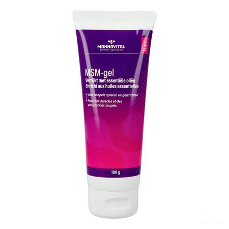 Mannavital Msm-gel Gel 100 gr