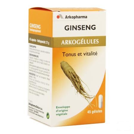 Arkogelules Ginseng Vegetal 45  -  Arkopharma