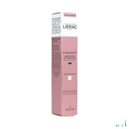 Lierac Hydragenist Baume Levres Incolore Stick 3g