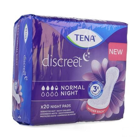 Tena Discreet Normal Night 20