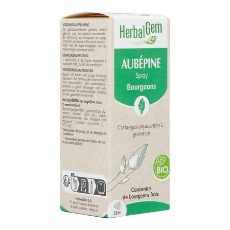 Herbalgem Aubepine Bio Spray 15 ml