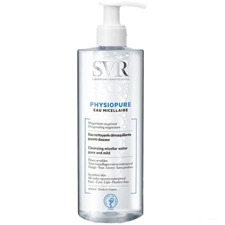 Physiopure Eau Micellaire Flacon 400 ml  -  Svr Laboratoire