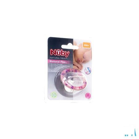 Nuby Nt Nat. Fopsp Flex Silicoon Kers +6M 1 67554