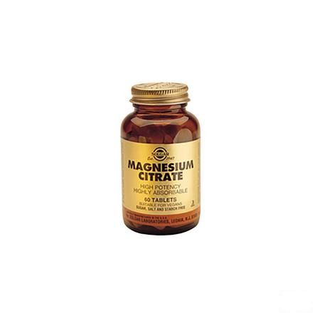 Solgar Magnesium Citrate Comp 120  -  Solgar Vitamins