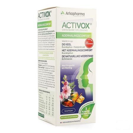 Activox Sirop Aux Herbes 150 ml  -  Arkopharma