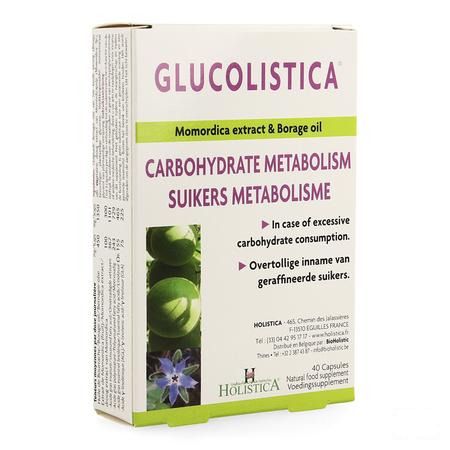 Glucolistica Capsule 40 Holistica  -  Bioholistic Diffusion