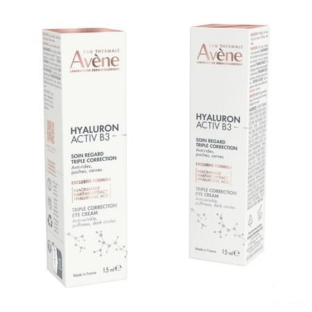 Avene Hyaluron Activ B3 Driev.Corr.Oogverzorg.15 ml