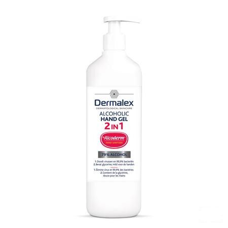 Dermalex Alcoholic Handgel 600Ml