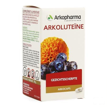 Arkogelules Arkoluteine 45  -  Arkopharma