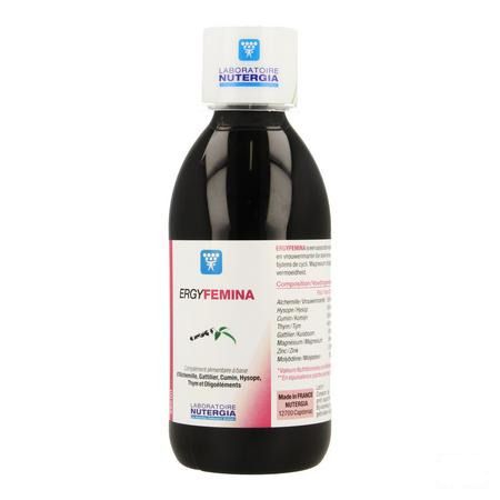 Ergyfemina 250 ml  -  Lab. Nutergia