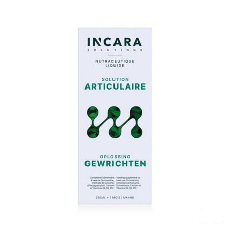 Incara Oplossing Gewrichten Fl 250Ml  -  Incara lab