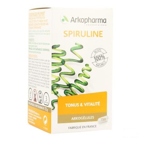 Arkocaps Spiruline Plantaardig 150  -  Arkopharma 