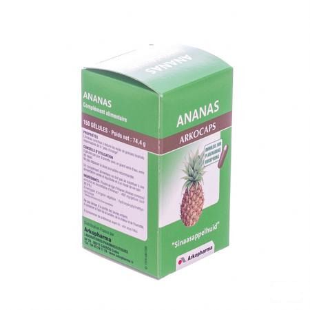 Arkocaps Ananas Plantaardig 150  -  Arkopharma