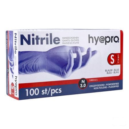 Pharmex Gants Nitril Bleu S/Poudre S 100