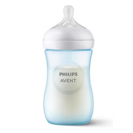 Philips Avent Natural 3.0 Zuigfles Blauw 260 ml