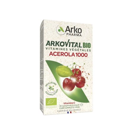 Arkovital Acerola 1000 Bio Kauwtabl 30