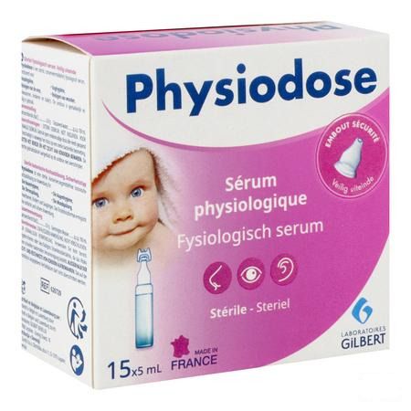 Physiodose Solution Nasal-ophtalmique 15x5 ml