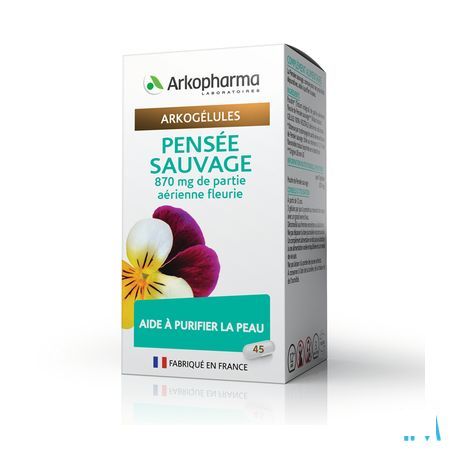 Arkogelules Pensee Sauvage Vegetal 45  -  Arkopharma