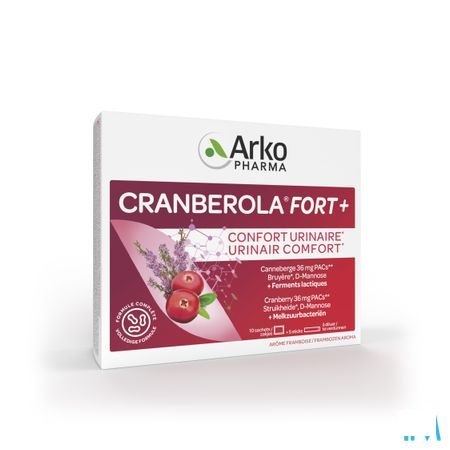 Cranberola Fort + Sach 5 + Stick 10  -  Arkopharma