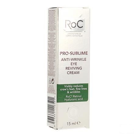 Roc Pro-sublime Creme Anti rimpel Oogcontour Revit.15 ml  -  Roc