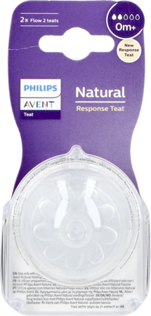 Philips Avent Natural 3.0 Zuigspeen 0M+ T2 1