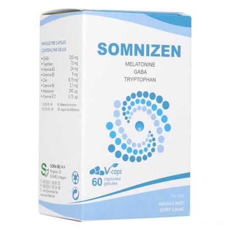 Soria Somnizen 60 Capsule  -  Soria Bel