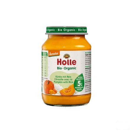 Holle Pompoen-rijst Bio 190 gr Bh326  -  Natur'Inov