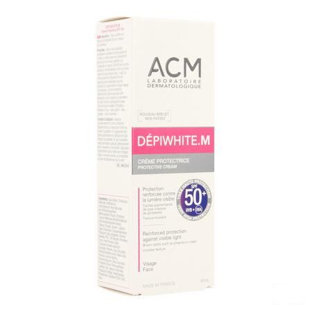 Depiwhite M Ecran Zon Creme Pompfl 50 ml