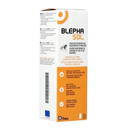 Blephasol Reinigingslotion Steriel Oogleden 100 ml 