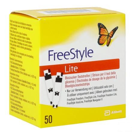 Freestyle Lite 50 Strips  -  Abbott