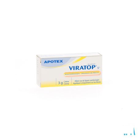 Viratop Apotex 5 % Creme 3g