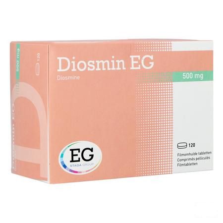 Diosmin Eg 500 mg Filmomh Tabl 120  -  EG