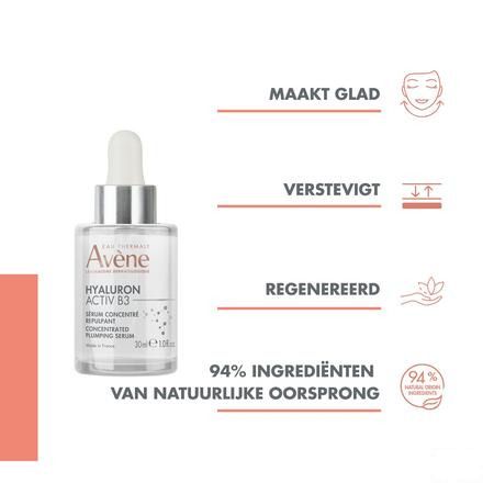 Avene Hyaluron Activ B3 Geconc. Opvul. Serum 30 ml