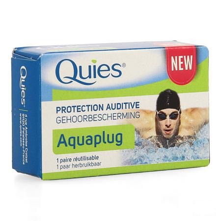 Quies Gehoorbescherming Aquaplug 1 Paar  -  Quies