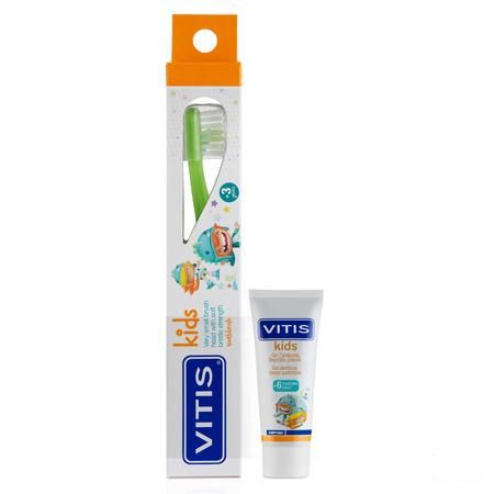 Vitis Kids Gel Tandpasta 50 ml  -  Dentaid