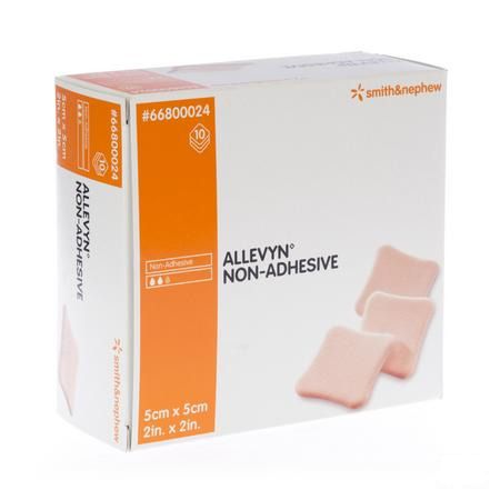 Allevyn Non Adhesive Verband Hydrocel. 5x 5cm 10 66800024  -  Smith Nephew