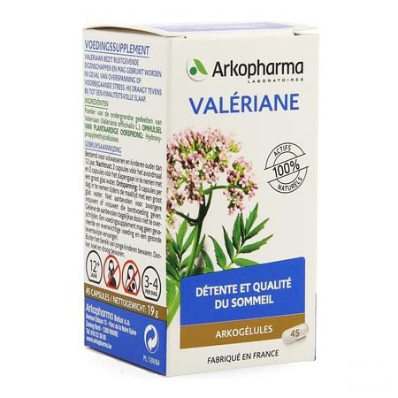 Arkogelules Valeriane Vegetal 45  -  Arkopharma