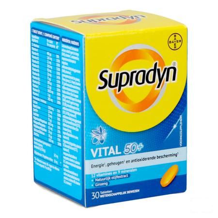 Supradyn Vital 50 + Filmomhulde tabl 30