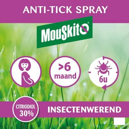 Mouskito A/Tick Spray Fl 100 ml