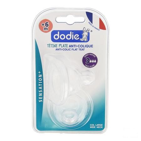 Dodie Speen Plat Grote Hals Sil. Debiet3 + 6m