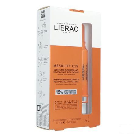 Lierac Mesolift C15 Concentre Amp 2X15 ml