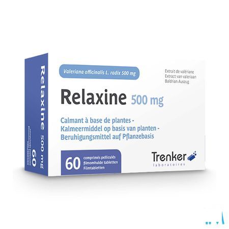 Relaxine 500 mg Comprimes Pellicules 60  -  Trenker