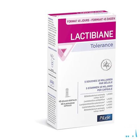 Lactibiane Tolerance Capsule 45  -  Pileje