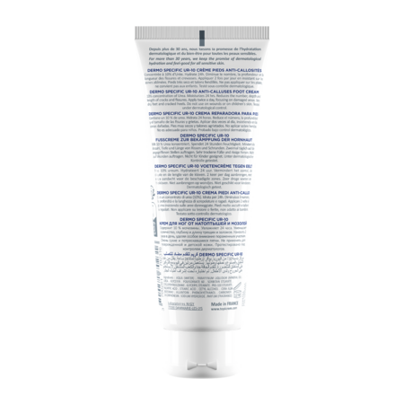 Topicrem Ur10 Creme Pieds Anti callosites Tube 75 ml