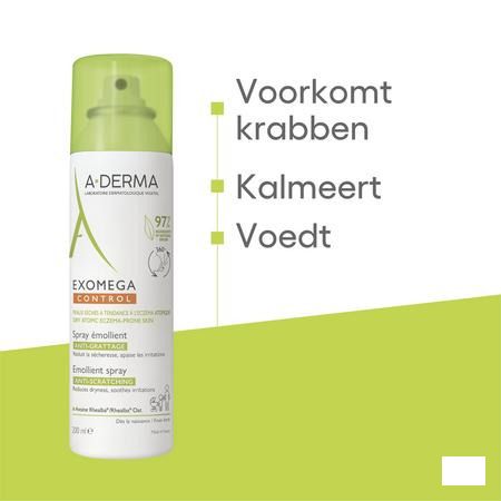 Aderma Exomega Control Spray 200 ml  -  Aderma